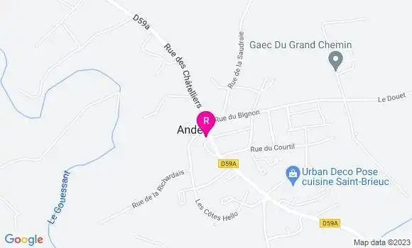 Localisation Restaurant Bar L