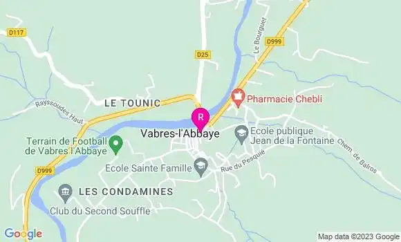 Localisation Restaurant  La Pitchouli