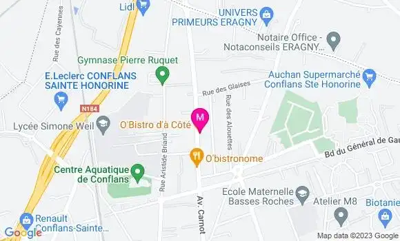 Localisation Bistrot O