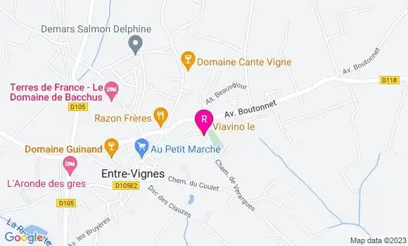 Localisation Restaurant  Viavino