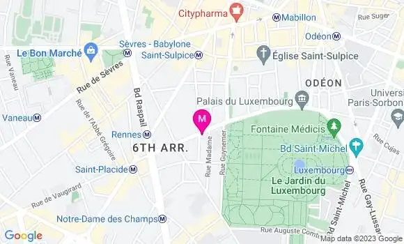 Localisation Restaurant  Le Petit Lux