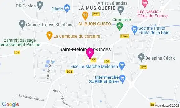 Localisation Restaurant  Le Café Goulu