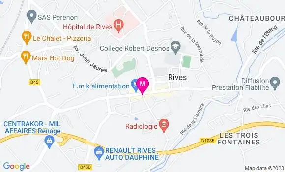 Localisation Restaurant  Pizza et Basta