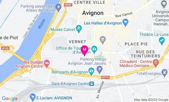 Localisation Restaurant  Le Violette