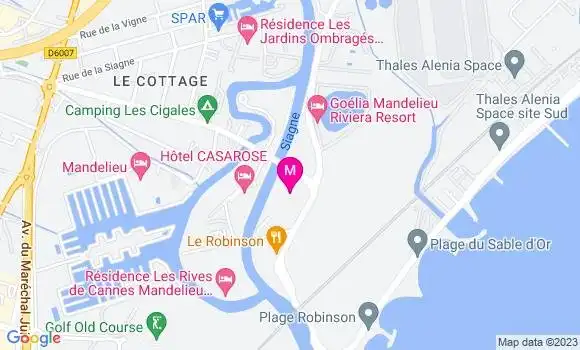 Localisation Restaurant  Le Lagon