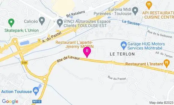 Localisation Restaurant  L
