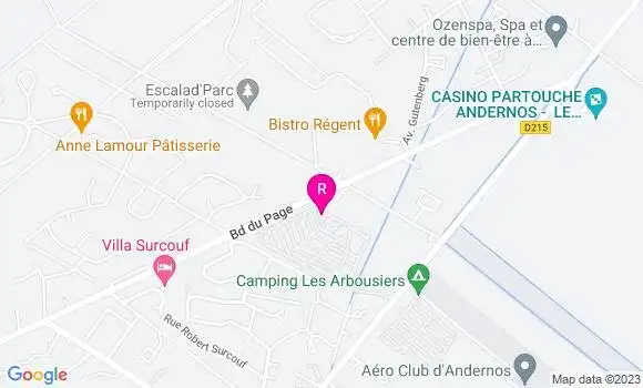 Localisation Restaurant  Le Lagon