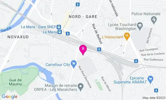 Localisation Restaurant  Savourez
