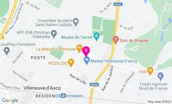 Localisation Le Bistrot d