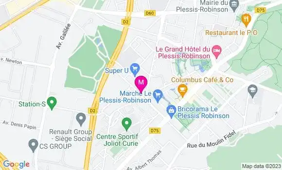 Localisation Restaurant  Aux 3 Acteurs