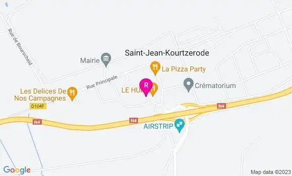 Localisation Restaurant  Le Huit