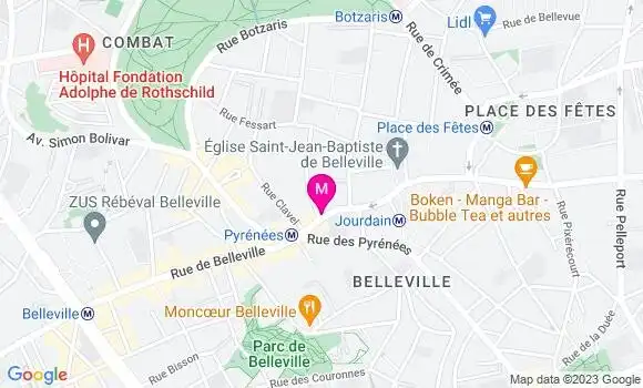 Localisation Restaurant  Le Bariolé