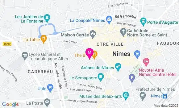 Localisation Restaurant  Le 5 Paul
