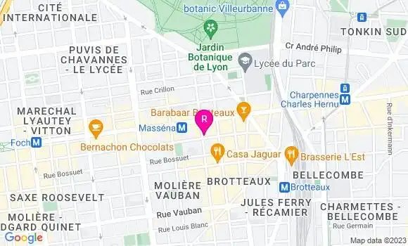 Localisation Restaurant Bar Glops