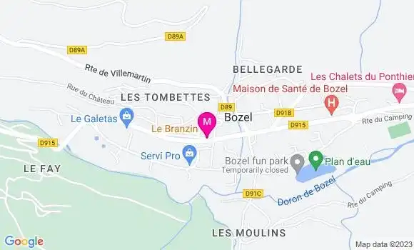 Localisation Restaurant  Le Branzin