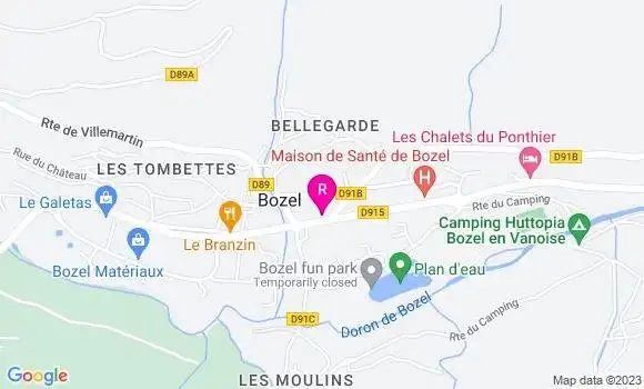 Localisation Restaurant  La Maison