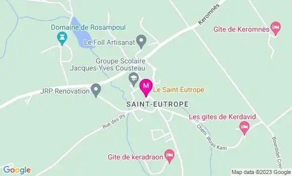 Localisation Restaurant  Le Saint Eutrope