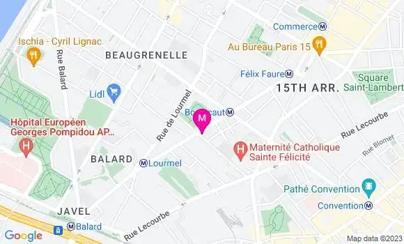 Localisation Restaurant Chinois Le Granite