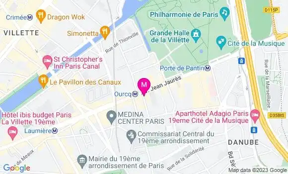 Localisation Bistrot Le Reveil