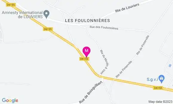 Localisation Bistrot Belle Vue