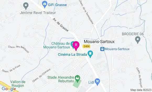 Localisation Restaurant  Le Délice des Garçons