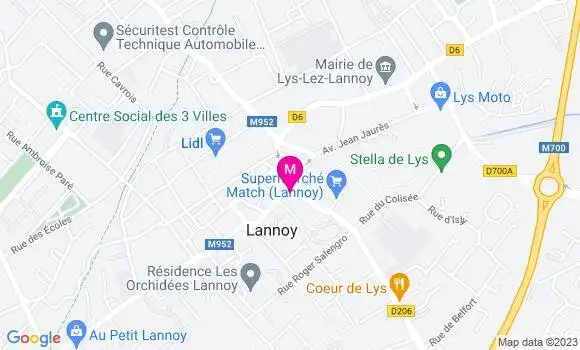 Localisation Restaurant  Le Cosy