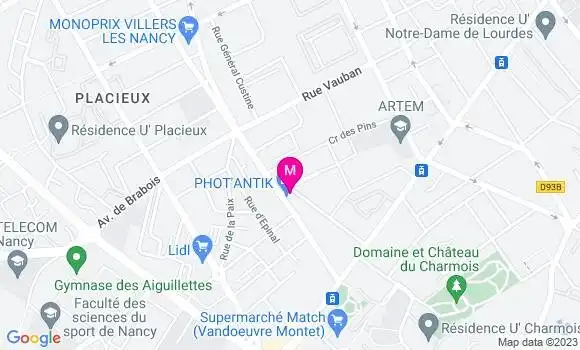Localisation Brasserie du Marché la Bdm
