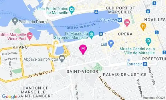 Localisation Restaurant  La Roquette
