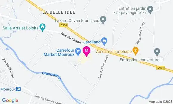 Localisation Restaurant  Le Mandarin Merveilleux