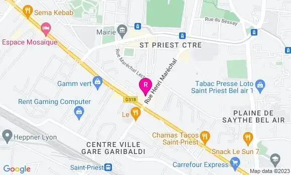 Localisation Restaurant  L