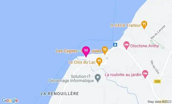 Localisation Restaurant  Le Redon