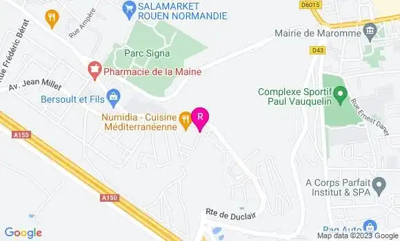 Localisation Restaurant  En