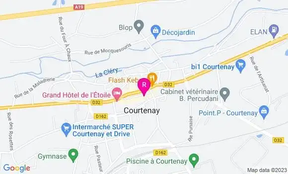 Localisation Restaurant  Les Quatres Saisons