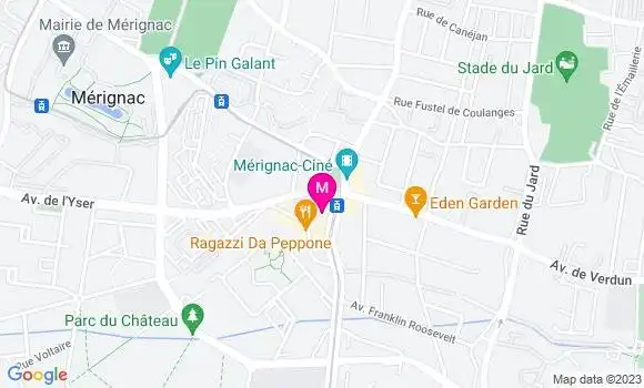Localisation Restaurant Tapas Ma Part des Anges