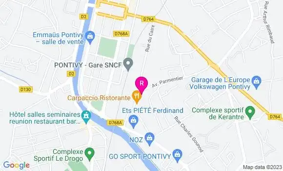 Localisation Restaurant  Le Pancho