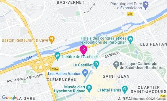 Localisation Restaurant Gastronomique La Découverte