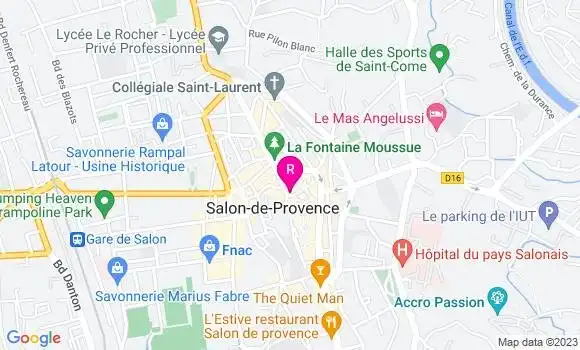 Localisation Brasserie Nostradamus