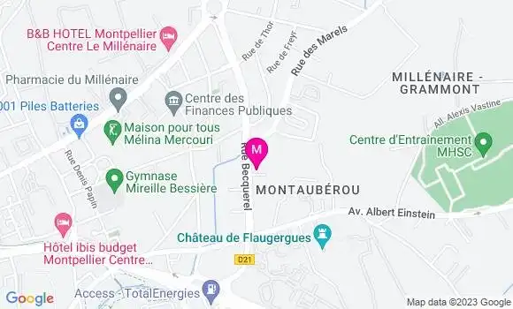 Localisation Brasserie Le Tie Break