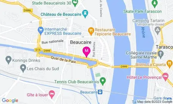 Localisation Restaurant  Du Nord au Sud