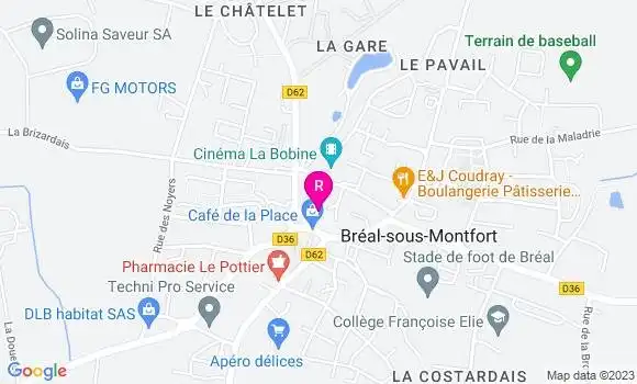 Localisation Crêperie L