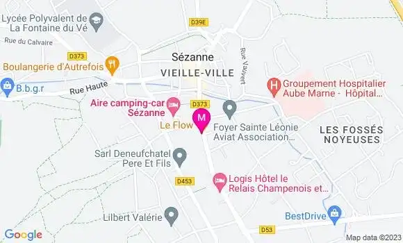 Localisation Restaurant  Le Flow