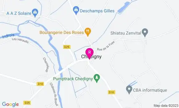 Localisation Restaurant  Le Clos aux Roses