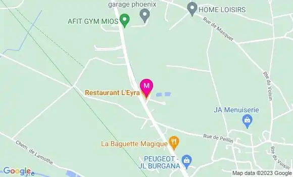 Localisation Restaurant  L
