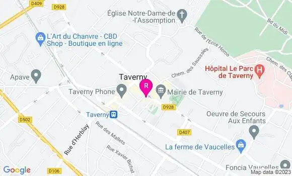 Localisation Restaurant de la Mairie