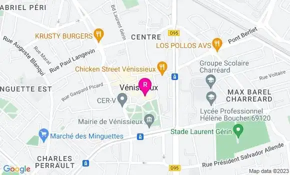 Localisation Pizzeria Café de la Paix