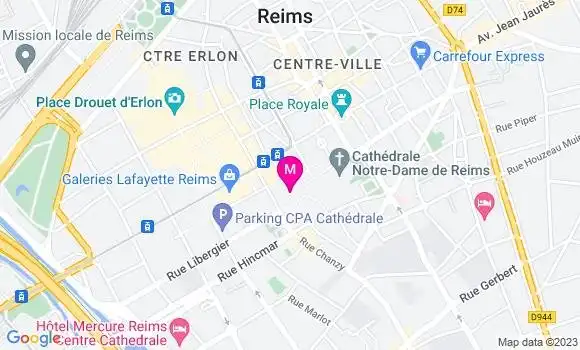 Localisation Restaurant  La Grande Georgette