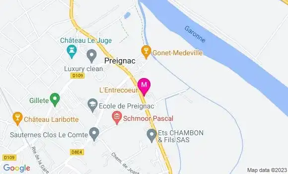 Localisation Restaurant  L