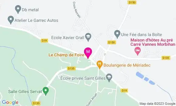 Localisation Restaurant  Le Champ de Foire