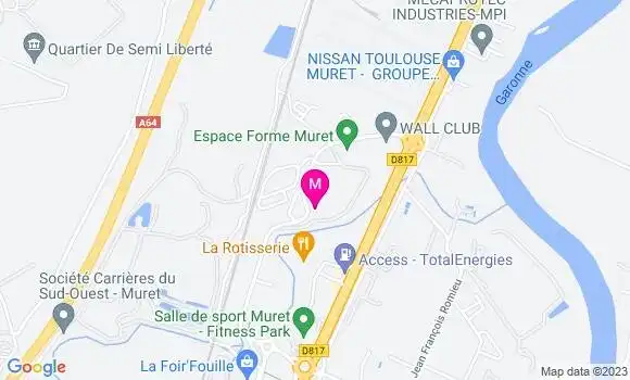 Localisation Restaurant  Le Marclan