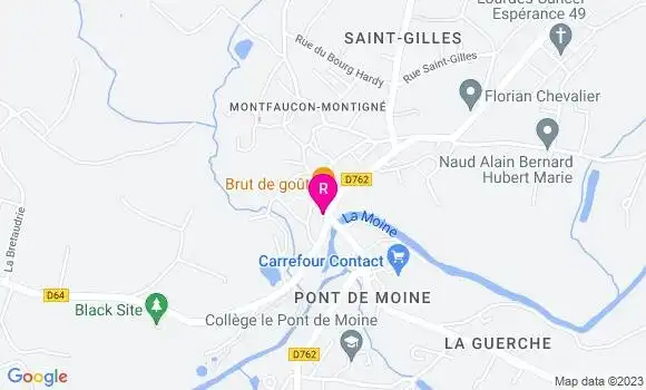 Localisation Restaurant  Brut de Goût